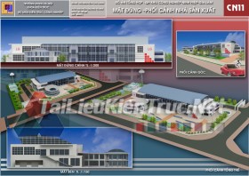 Đồ án tổng hợp quy hoạch khu công nghiệp Ninh Hiệp-Thiết kế nhà máy lắp ráp điện tử 123