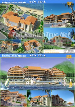 Đồ án tốt nghiệp kiến trúc sư - Khách sạn khu nghỉ mát Sơn Trà