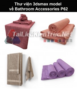 Thư viện 3dsmax model về Bathroom accessories (Đồ dùng phòng tắm) P62