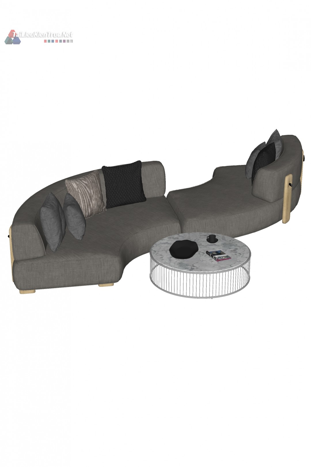 Thư viện sketchup sofa 009