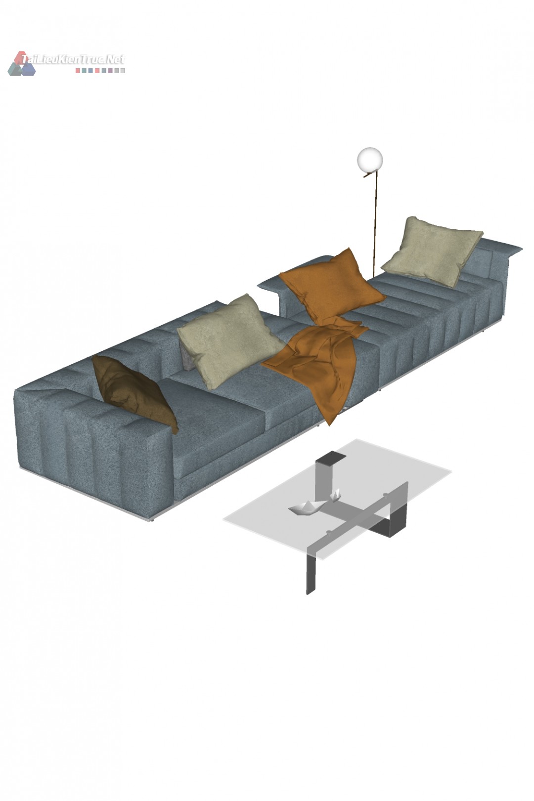 Thư viện Sketchup sofa 015