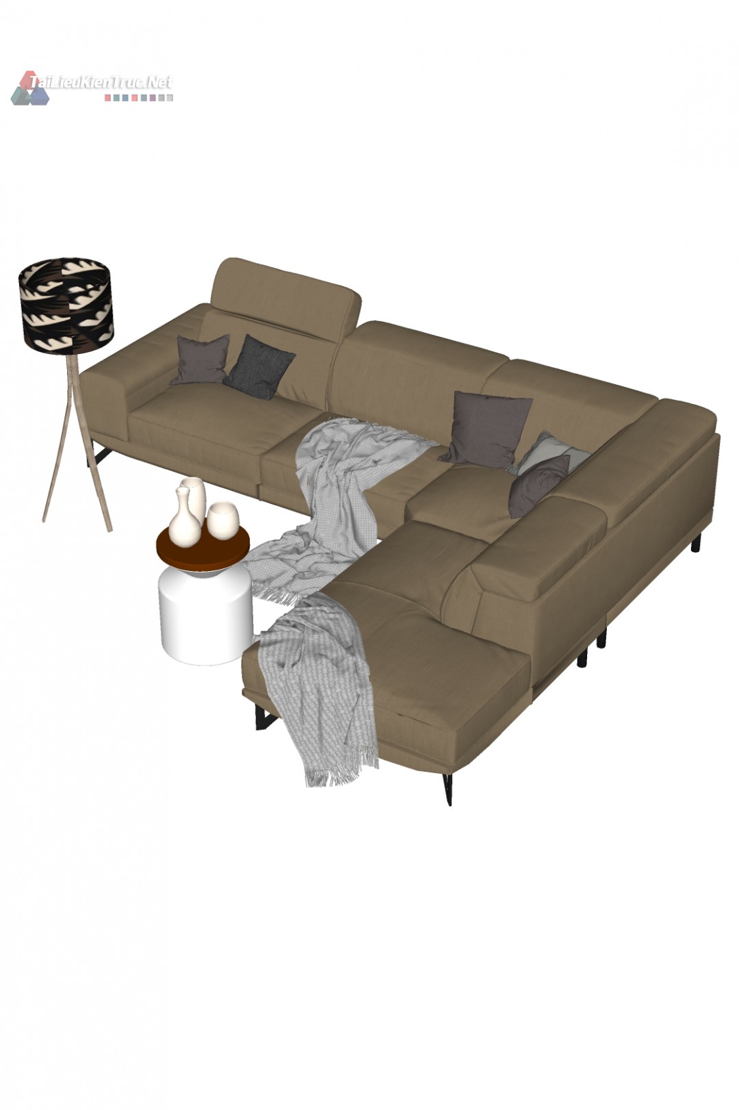 Thư viện Sketchup sofa 022