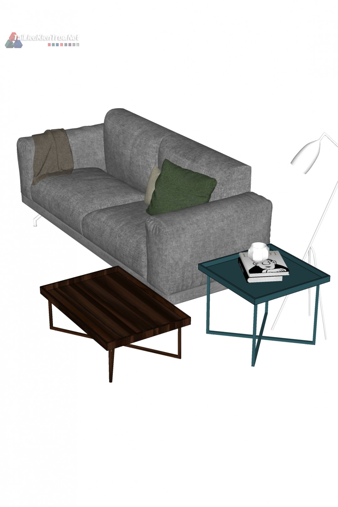 Thư viện sketchup sofa 027