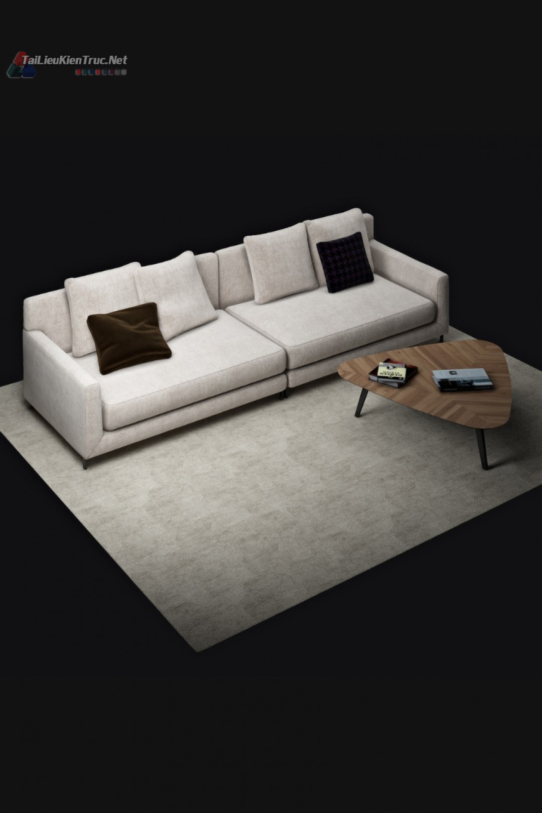 Thư viện sketchup sofa 030