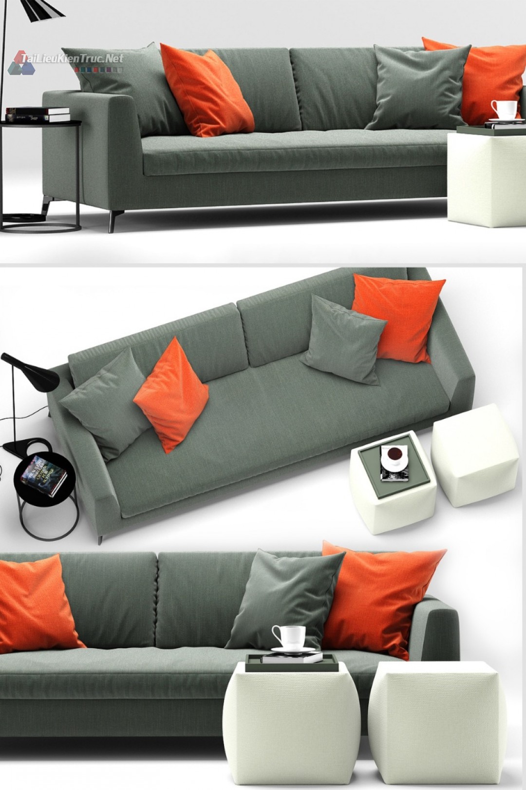 Thư viện sketchup sofa 032