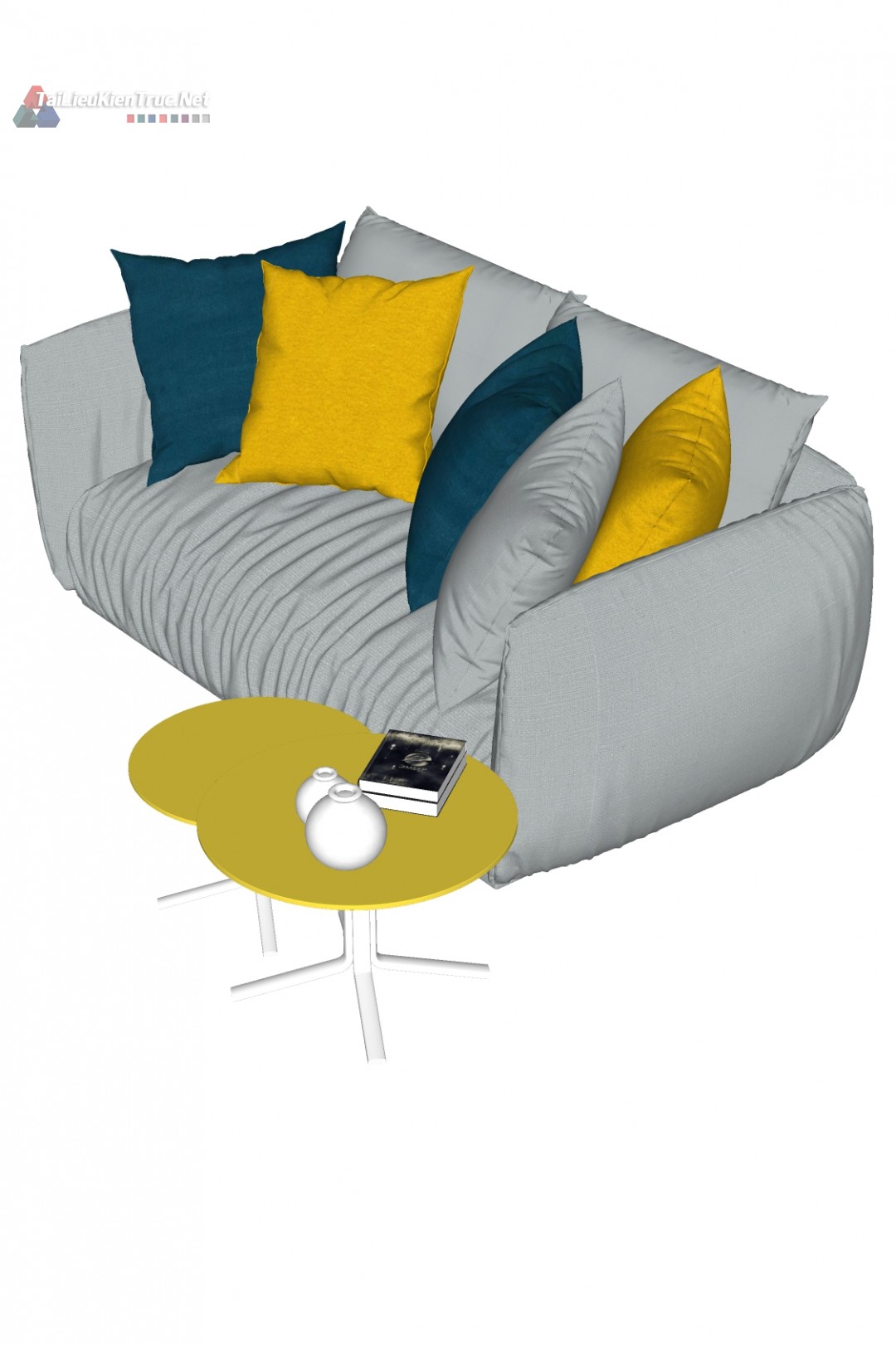 Thư viện sketchup sofa 033