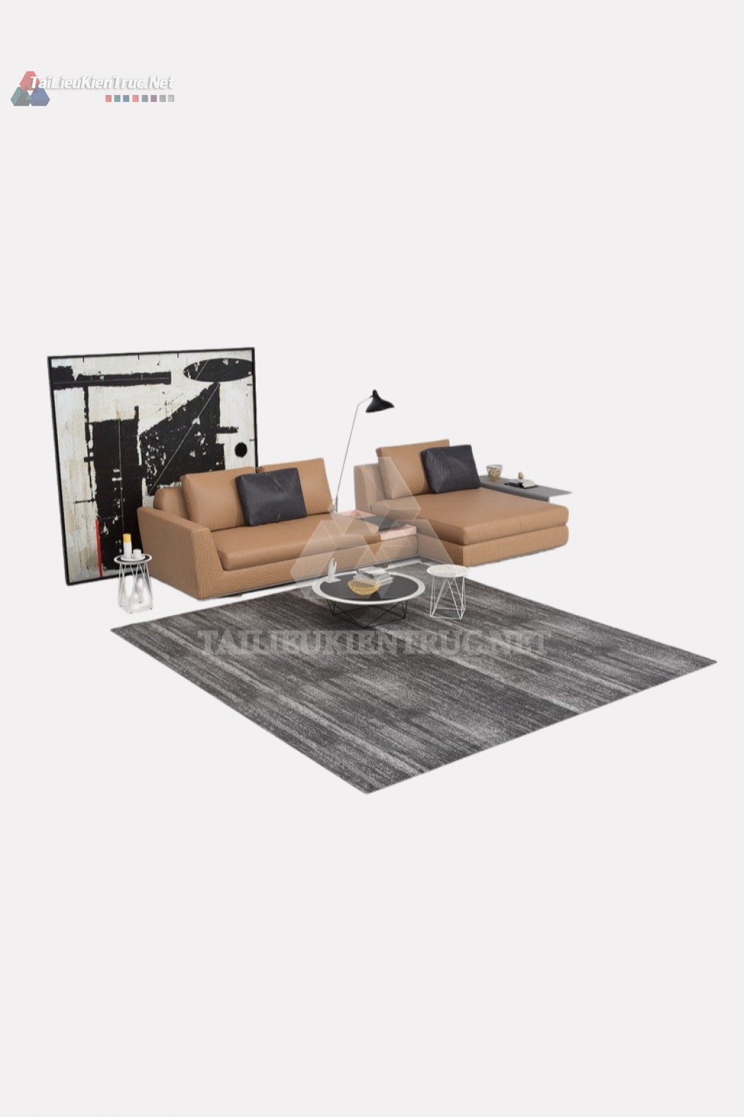 Thư viện Sketchup sofa 047