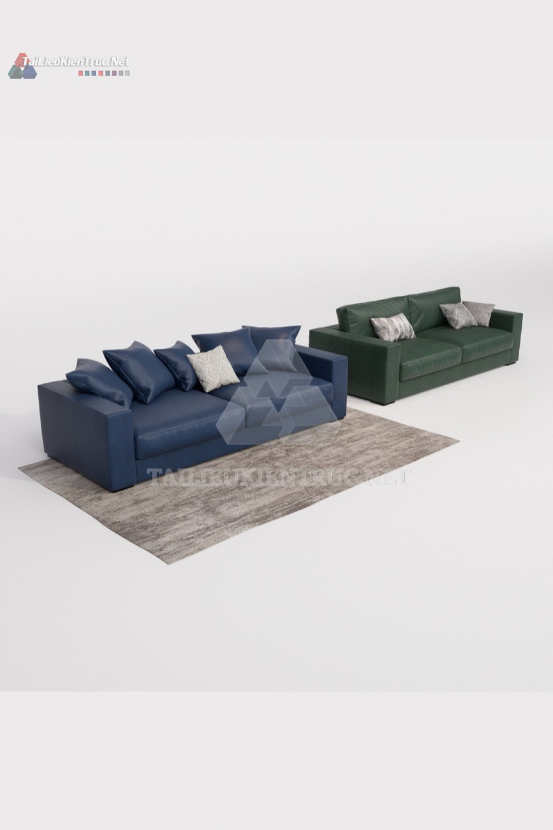 Thư viện Sketchup sofa 048