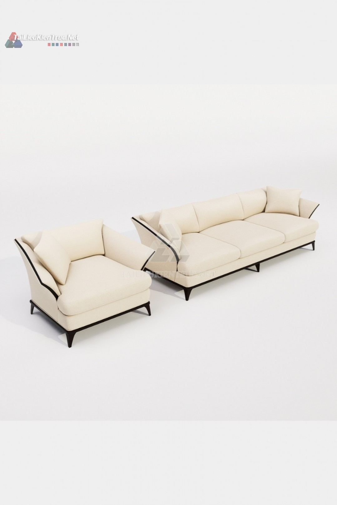 Thư viện Sketchup sofa 076