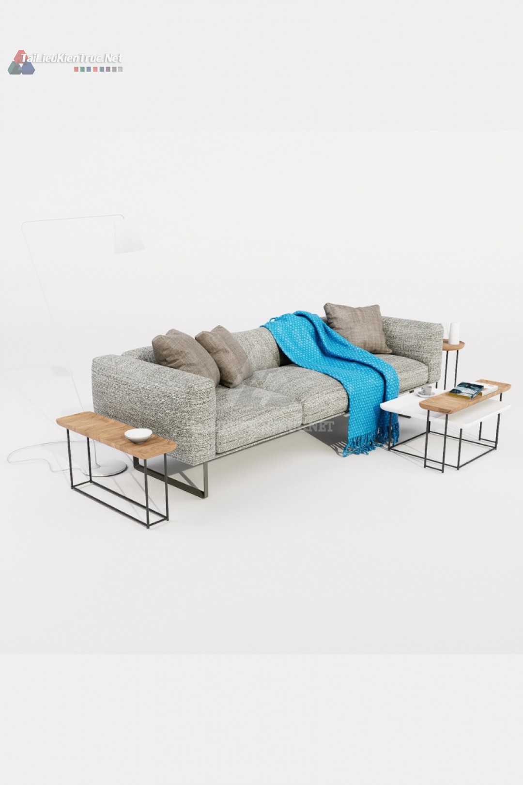 Thư viện Sketchup sofa 081