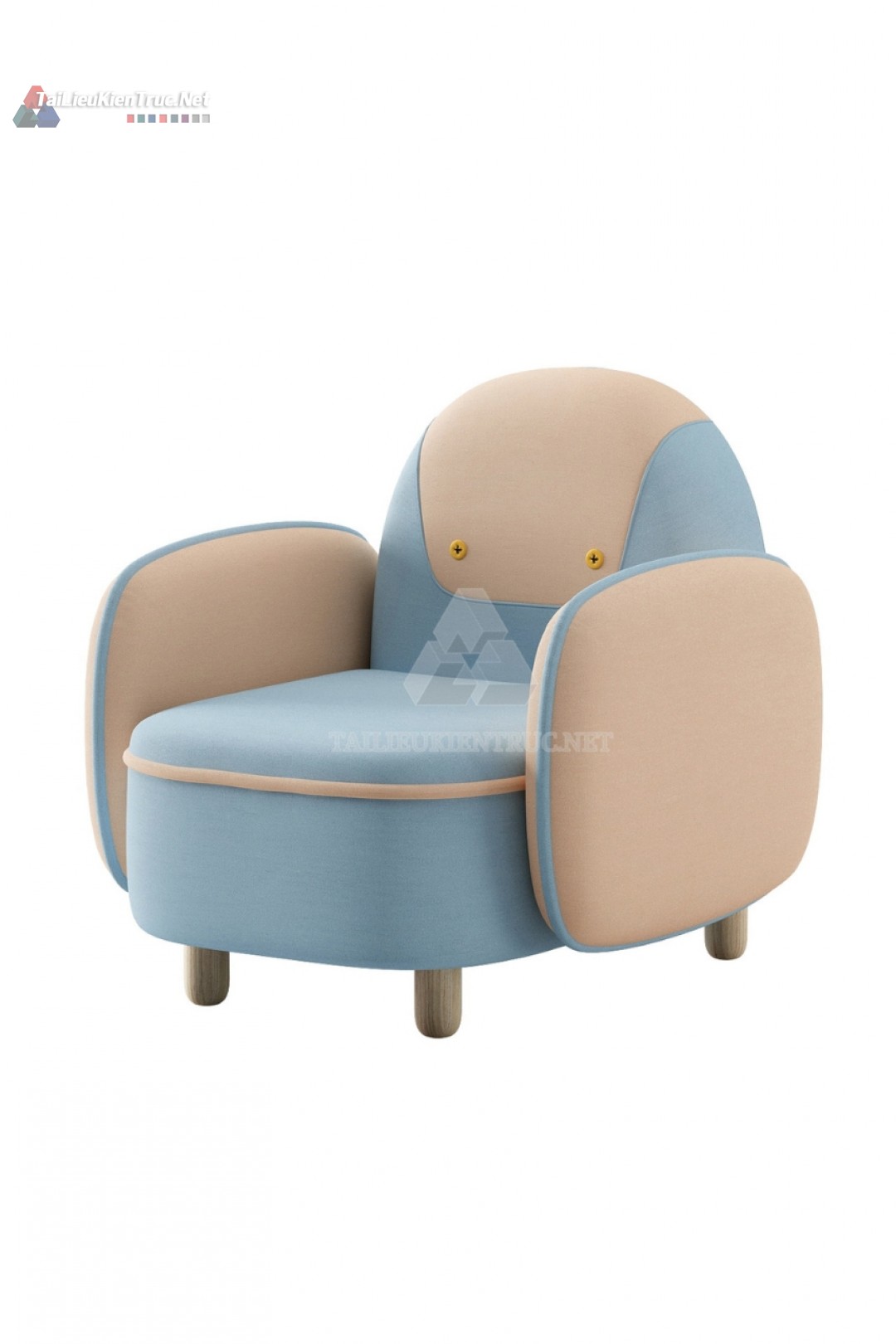 Armchair 3ds max model 063