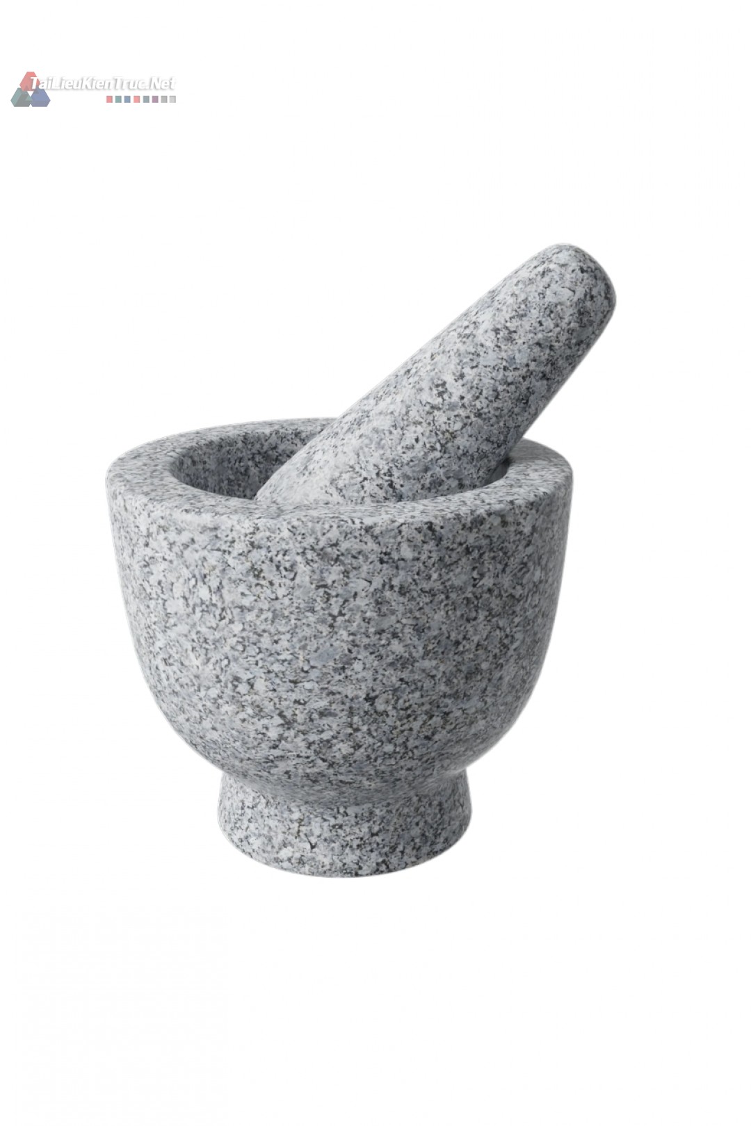 104. Mortar And Pestle - Cối và chày Sketchup