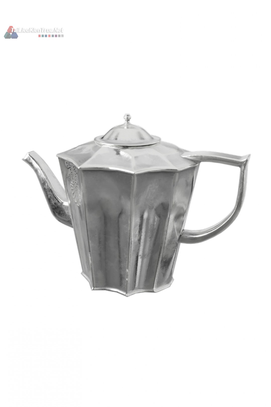 105 Teapot Silver free download Sketchup model