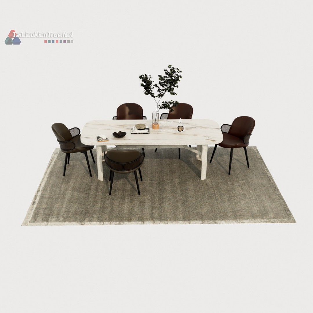 Bàn ăn sketchup 062