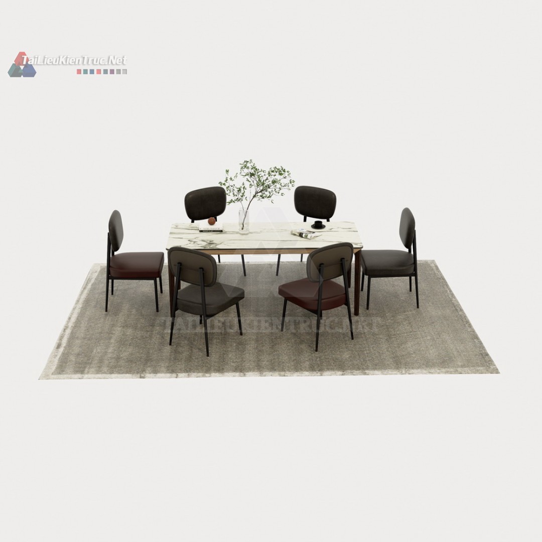 Bàn ăn sketchup 074
