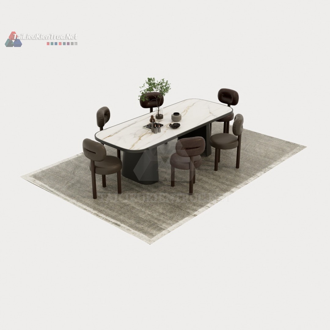 Bàn ăn sketchup 076