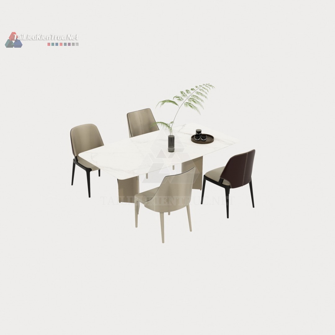 Bàn ăn sketchup 080