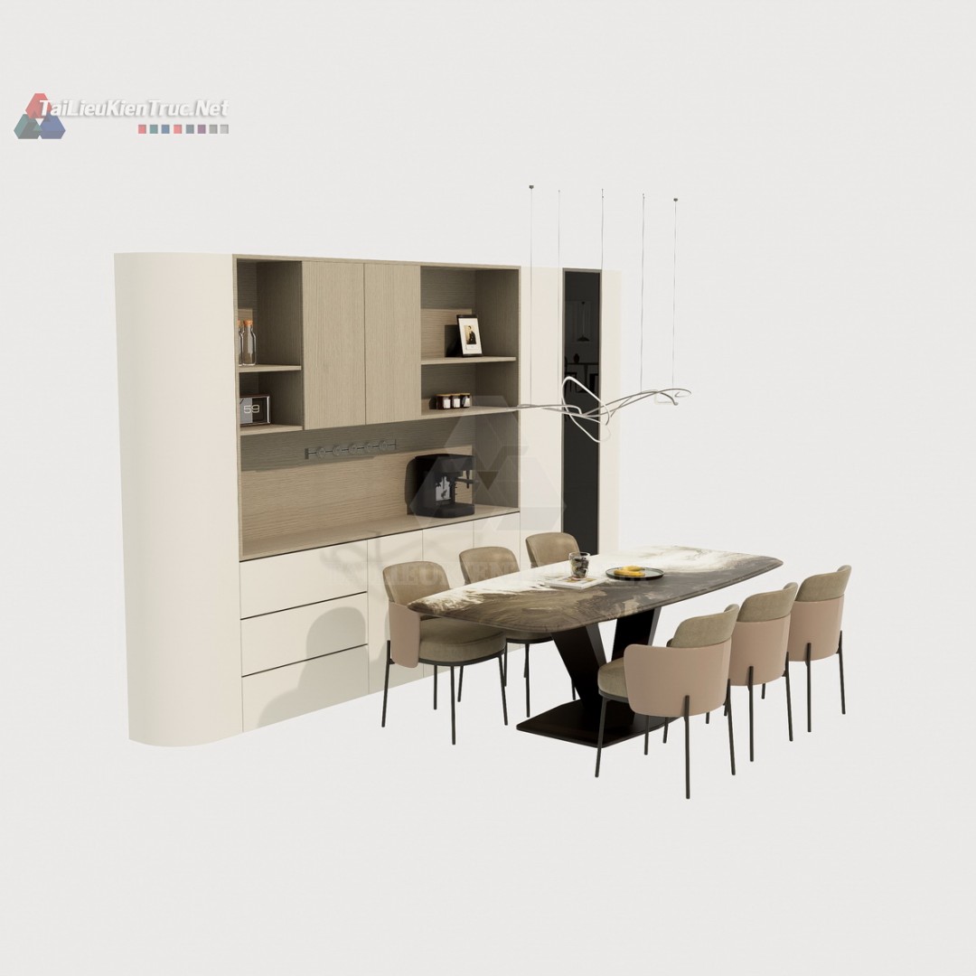 Bàn ăn sketchup 084