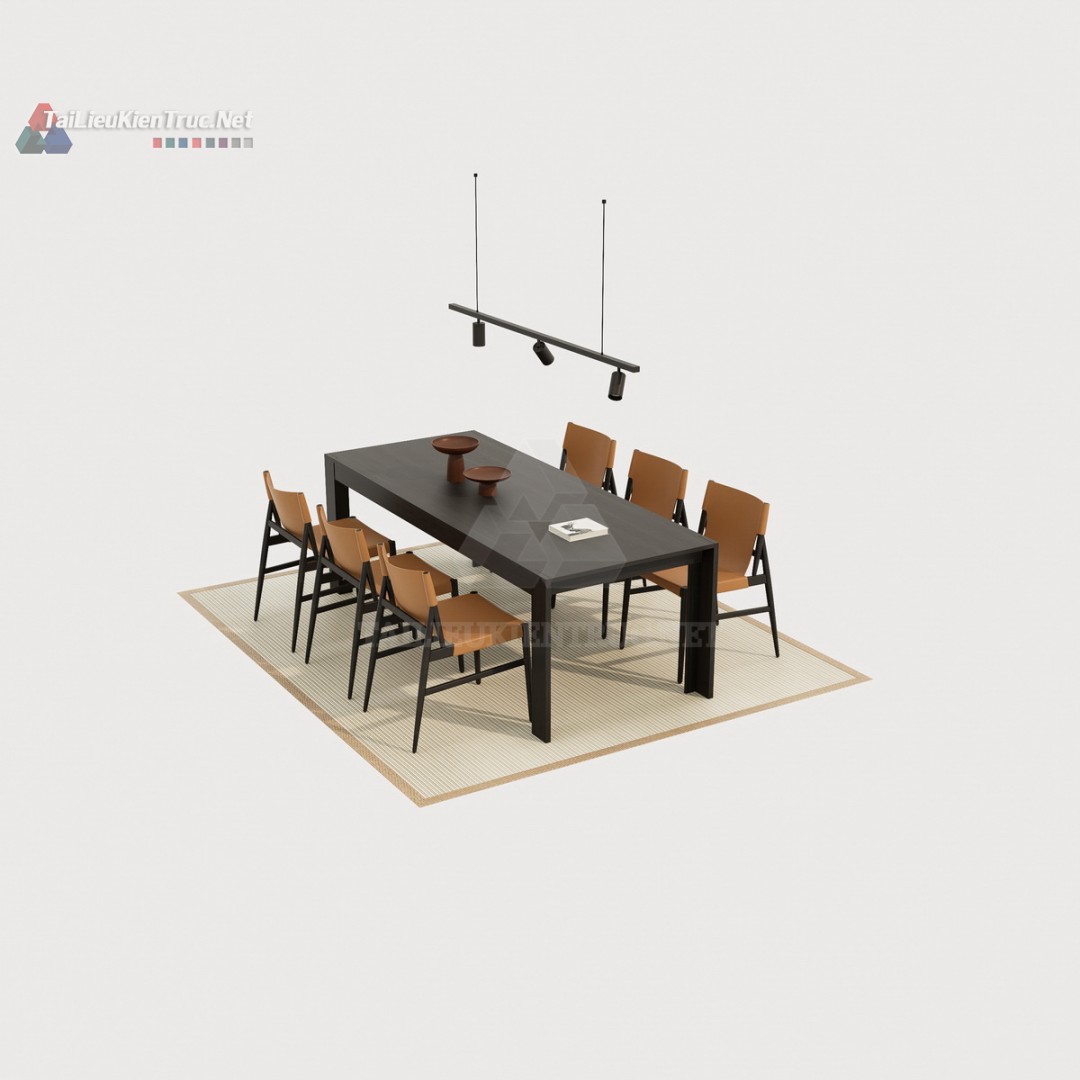 Bàn ăn sketchup 092