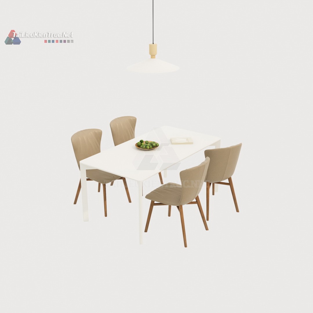 Bàn ăn sketchup 094