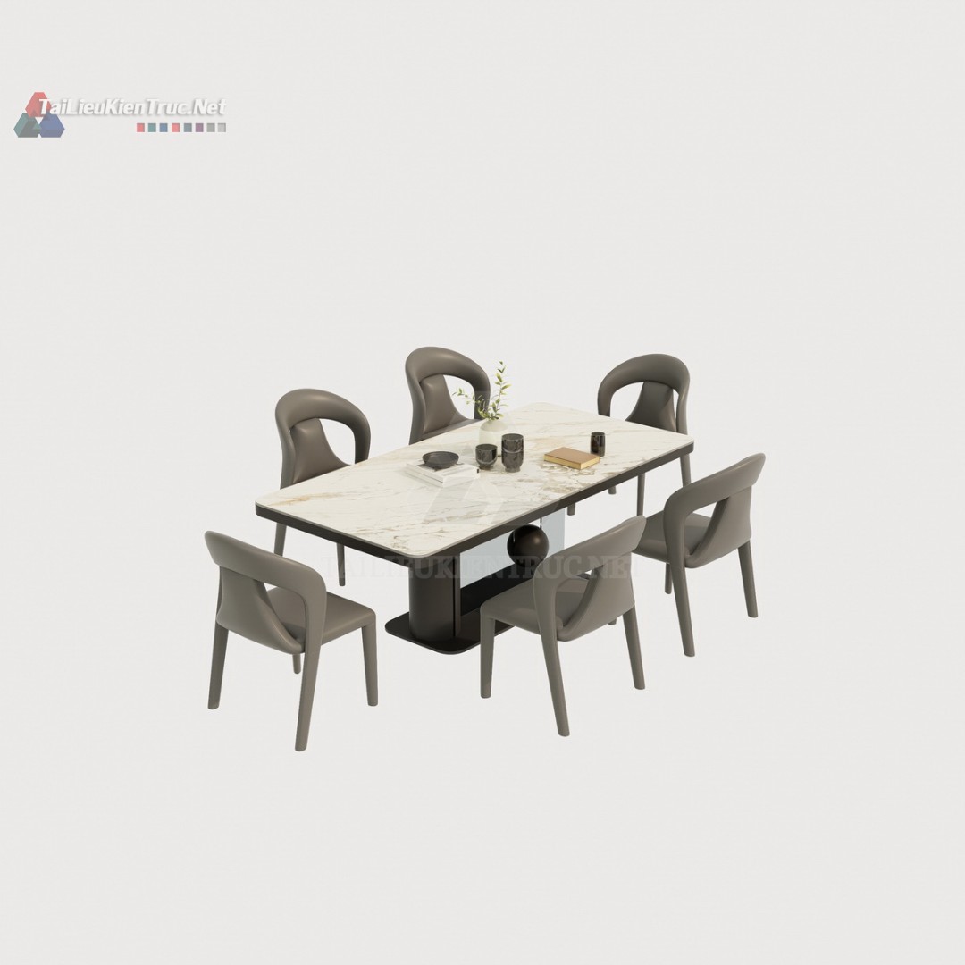 Bàn ăn sketchup 098
