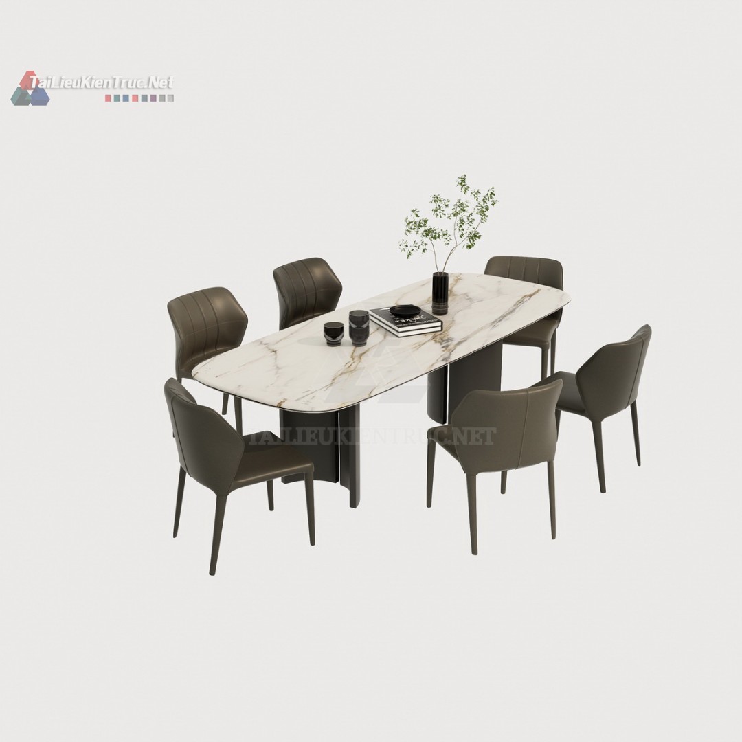 Bàn ăn sketchup 099