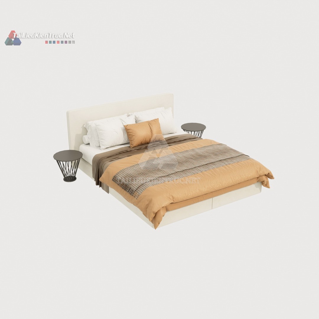 Thư viện giường sketchup 138