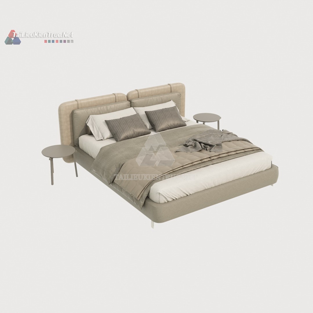 Thư viện giường sketchup 139