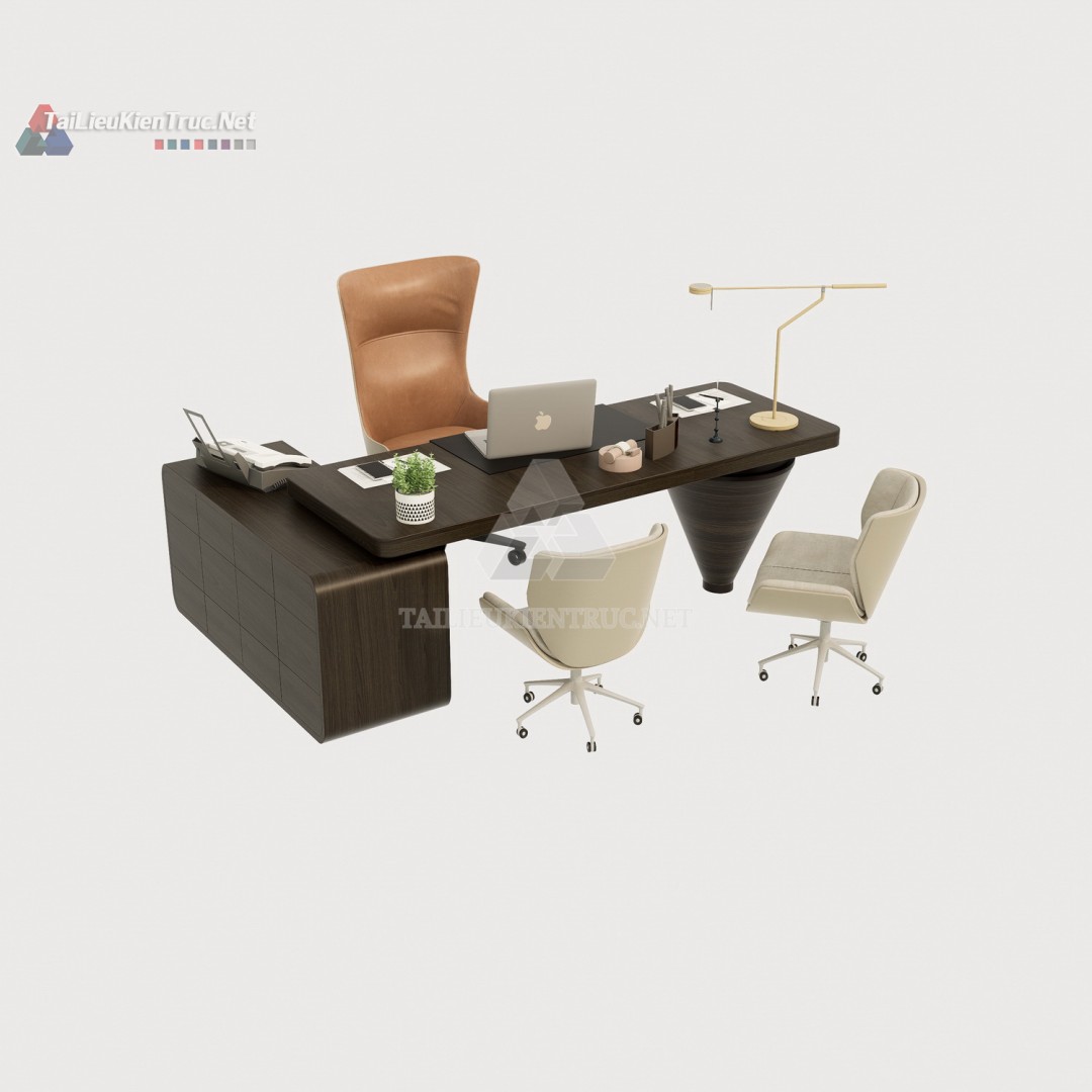 Bàn làm việc sketchup 022