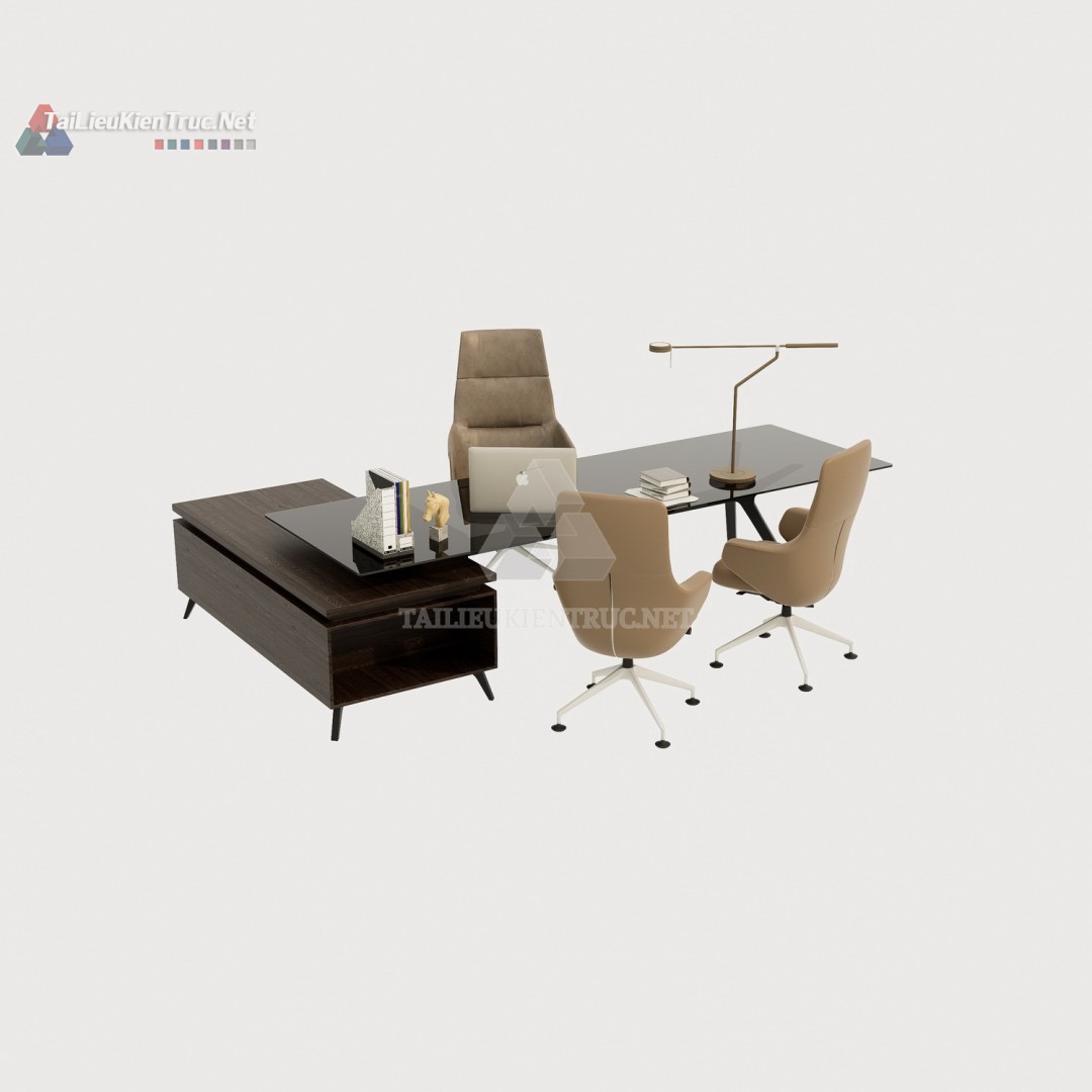 Bàn làm việc sketchup 026
