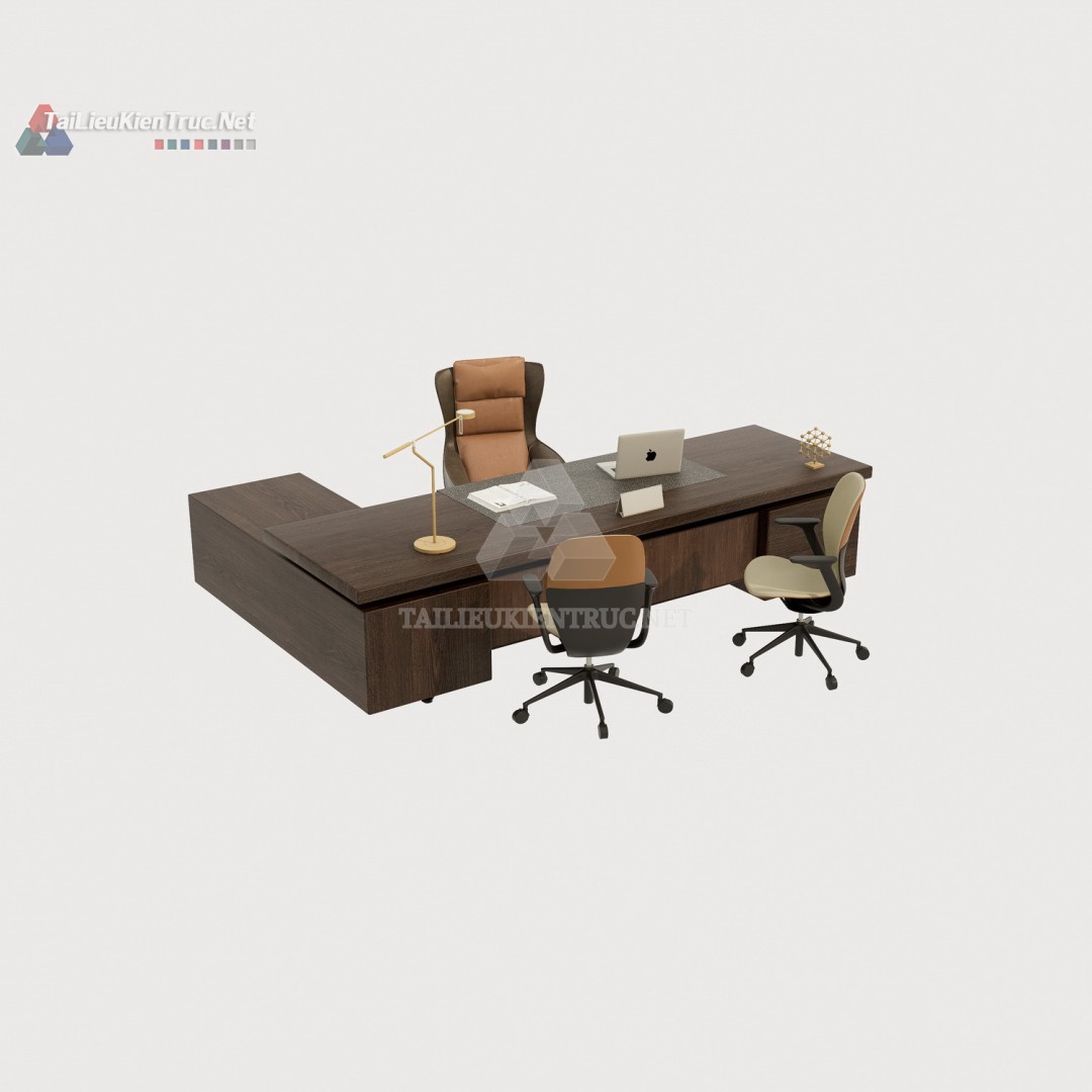 Bàn làm việc sketchup 027