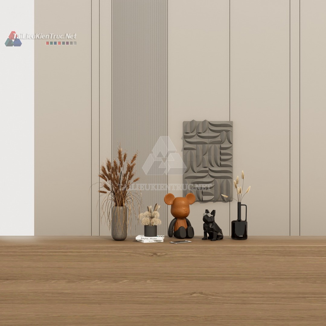 171. Decorative Sketchup model