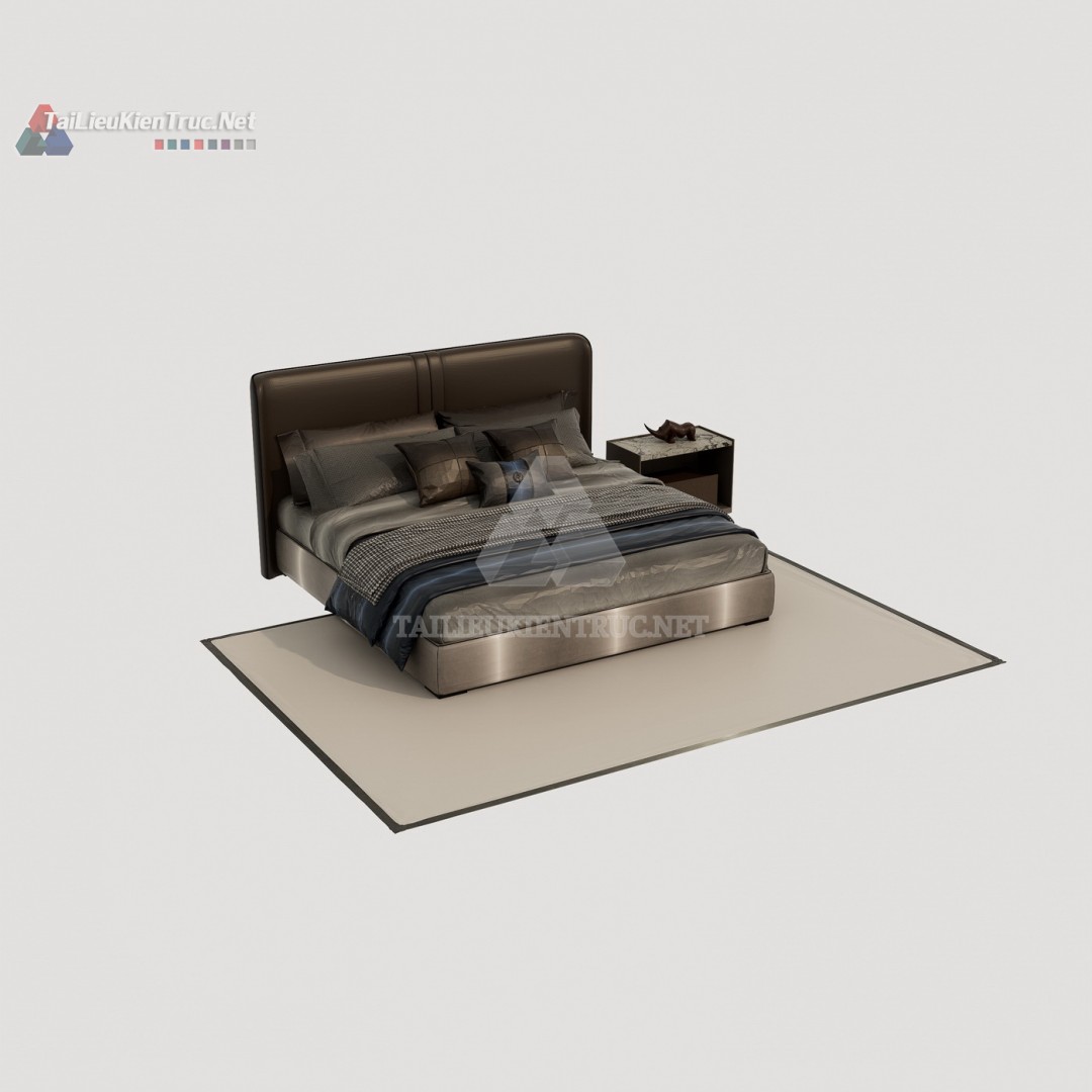 Thư viện giường sketchup 158