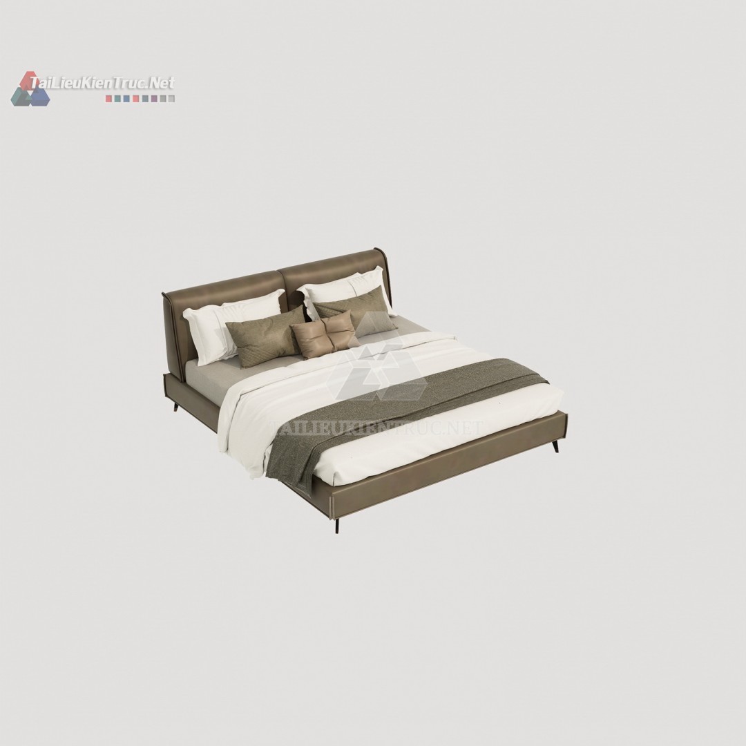 Thư viện giường sketchup 159