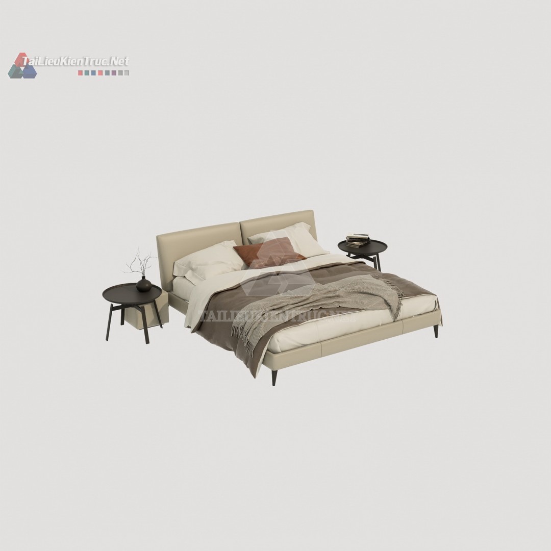 Thư viện giường sketchup 165