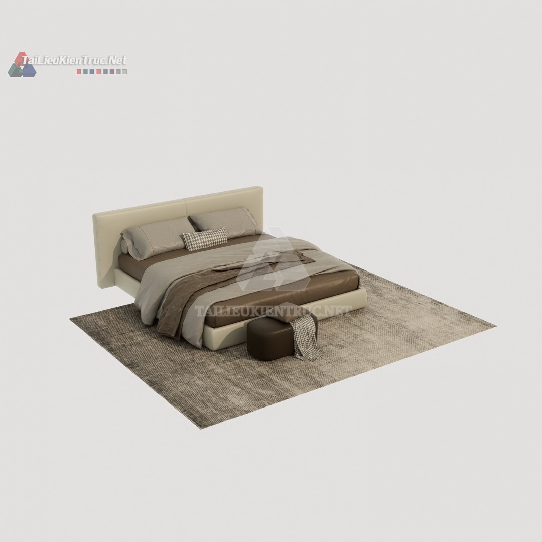 Thư viện giường sketchup 170