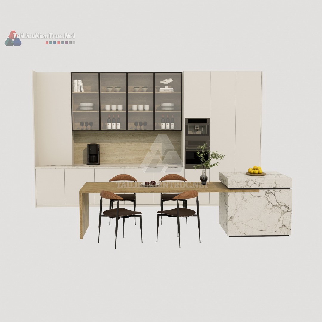 Bàn ăn sketchup 110