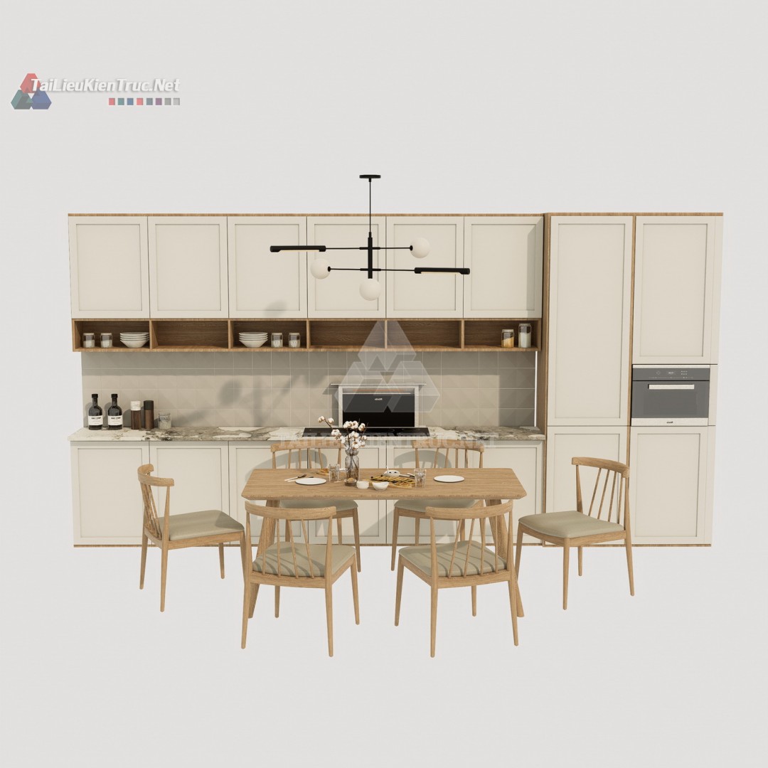 Bàn ăn sketchup 115