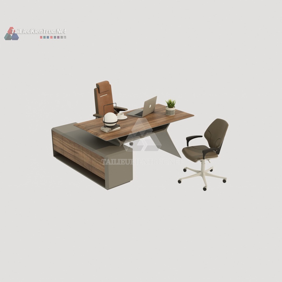 Bàn làm việc sketchup 031