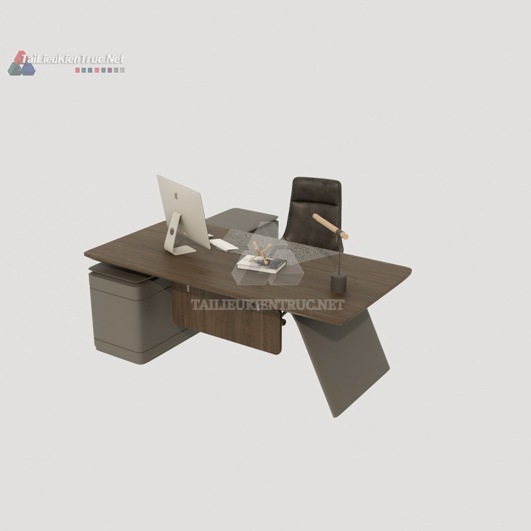 Bàn làm việc sketchup 037