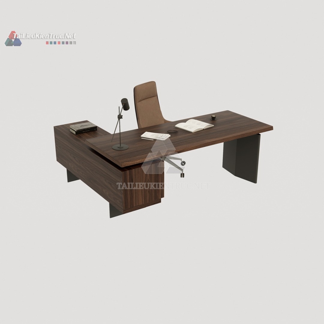 Bàn làm việc sketchup 040