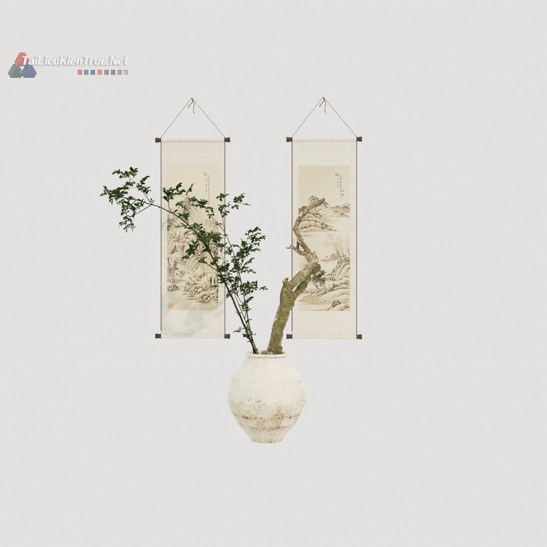 194. Decorative Sketchup model