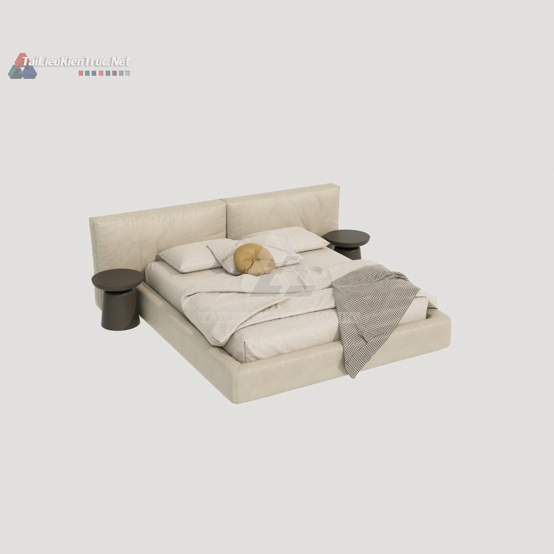 Thư viện giường sketchup 178