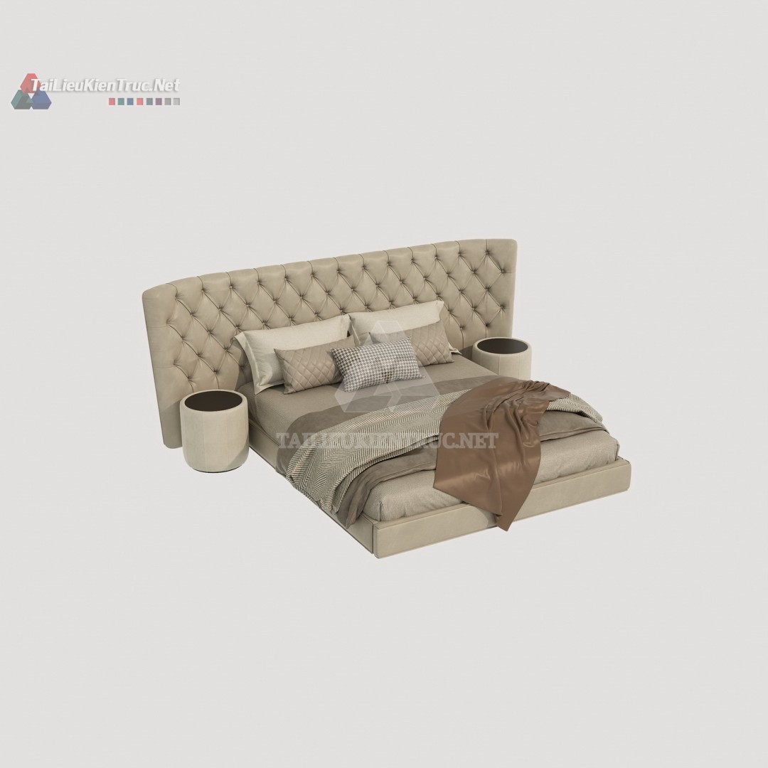 Thư viện giường sketchup 179
