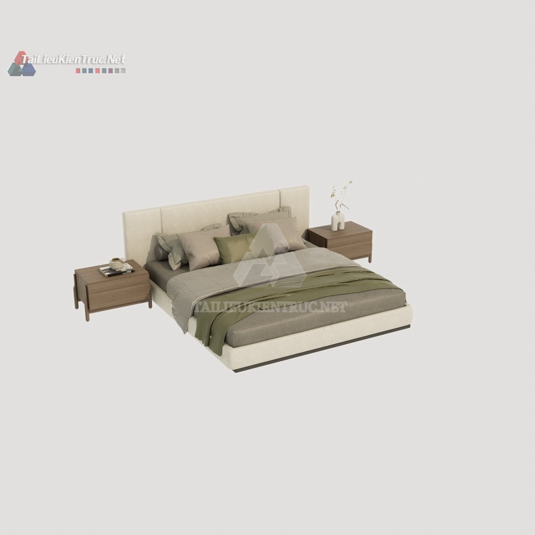 Thư viện giường sketchup 180