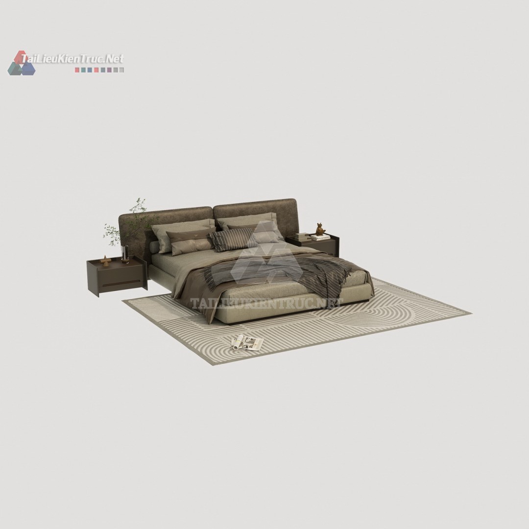 Thư viện giường sketchup 185