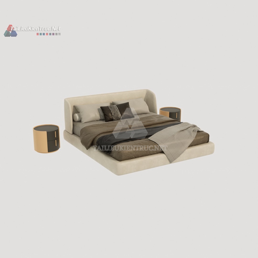 Thư viện giường sketchup 186