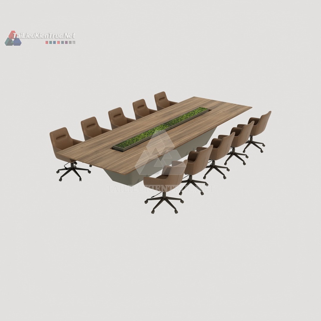 Bàn làm việc sketchup 054