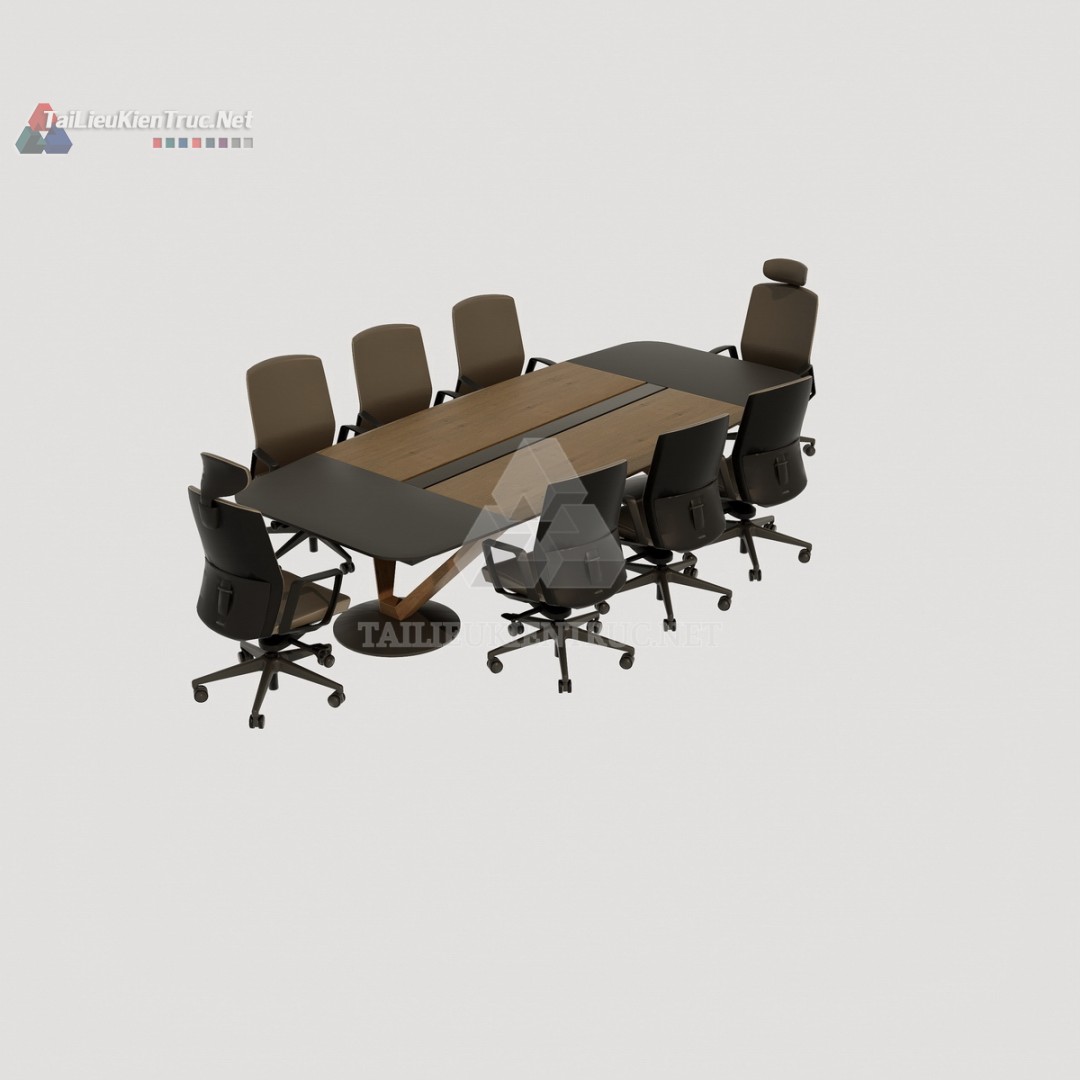 Bàn làm việc sketchup 060