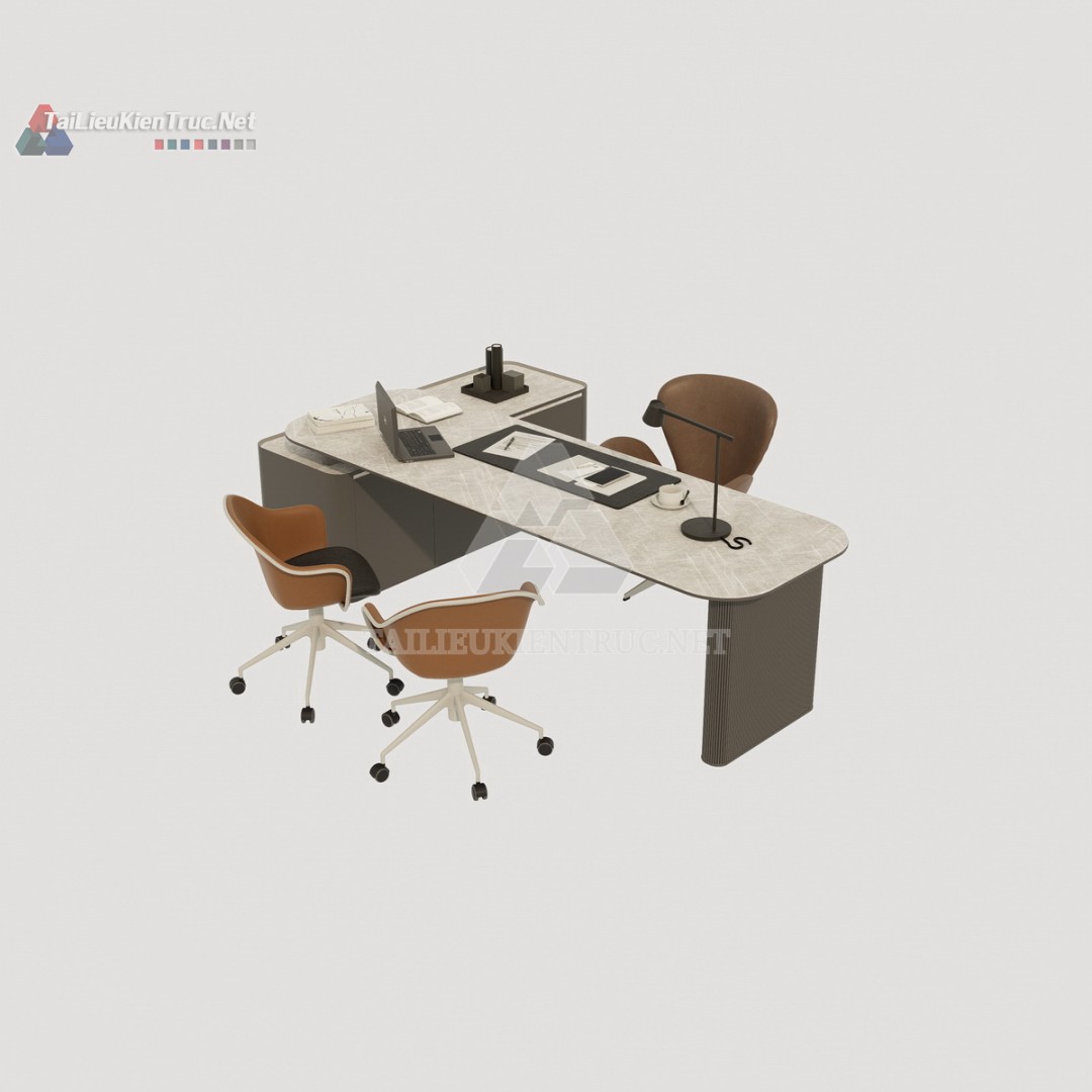 Bàn làm việc sketchup 062